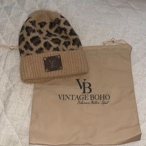 Sold out Vintage Boho LV beanie